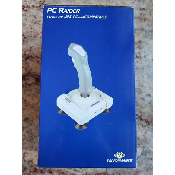 PC Raider Joystick For PC Retro Gaming Vintage Win95/DOS NEW In Box! - Picture 2 of 8